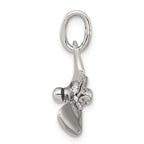 Sterling Silver 925 Polished Boat Propeller Charm for Men