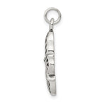 Antique 925 Sterling Silver Butterfly Charm Pendant Vintage Elegance