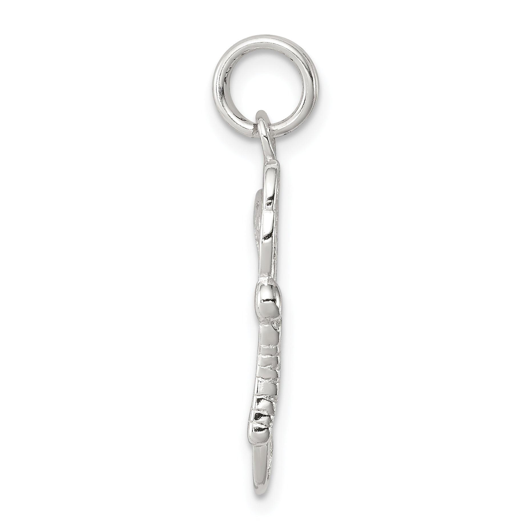 Sterling Silver 925 Butterfly Charm with Anti-Tarnish Hollow Design
