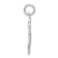 Sterling Silver 925 Butterfly Charm with Anti-Tarnish Hollow Design