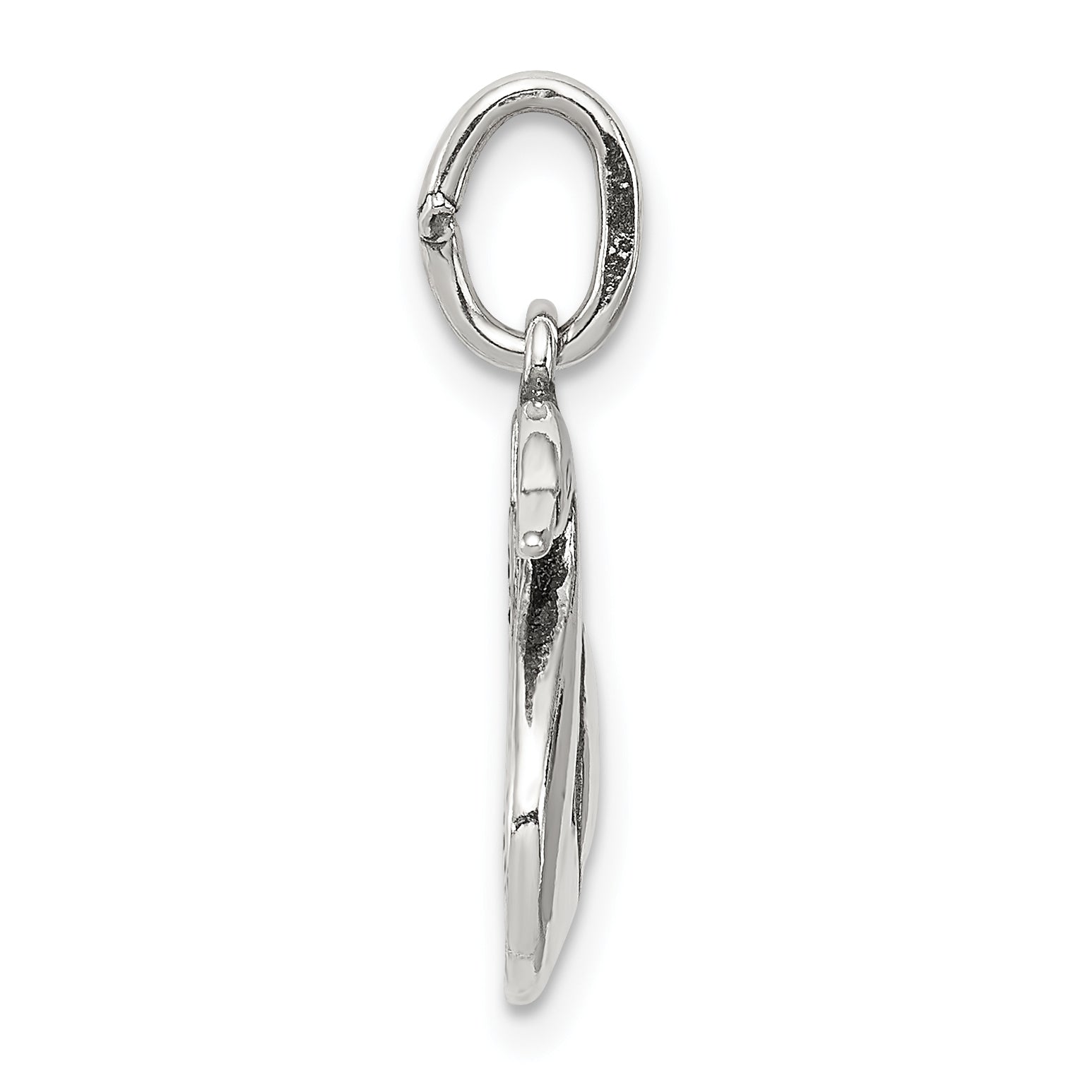 Sterling Silver 925 Swan Charm Pendant Elegant Vintage Design