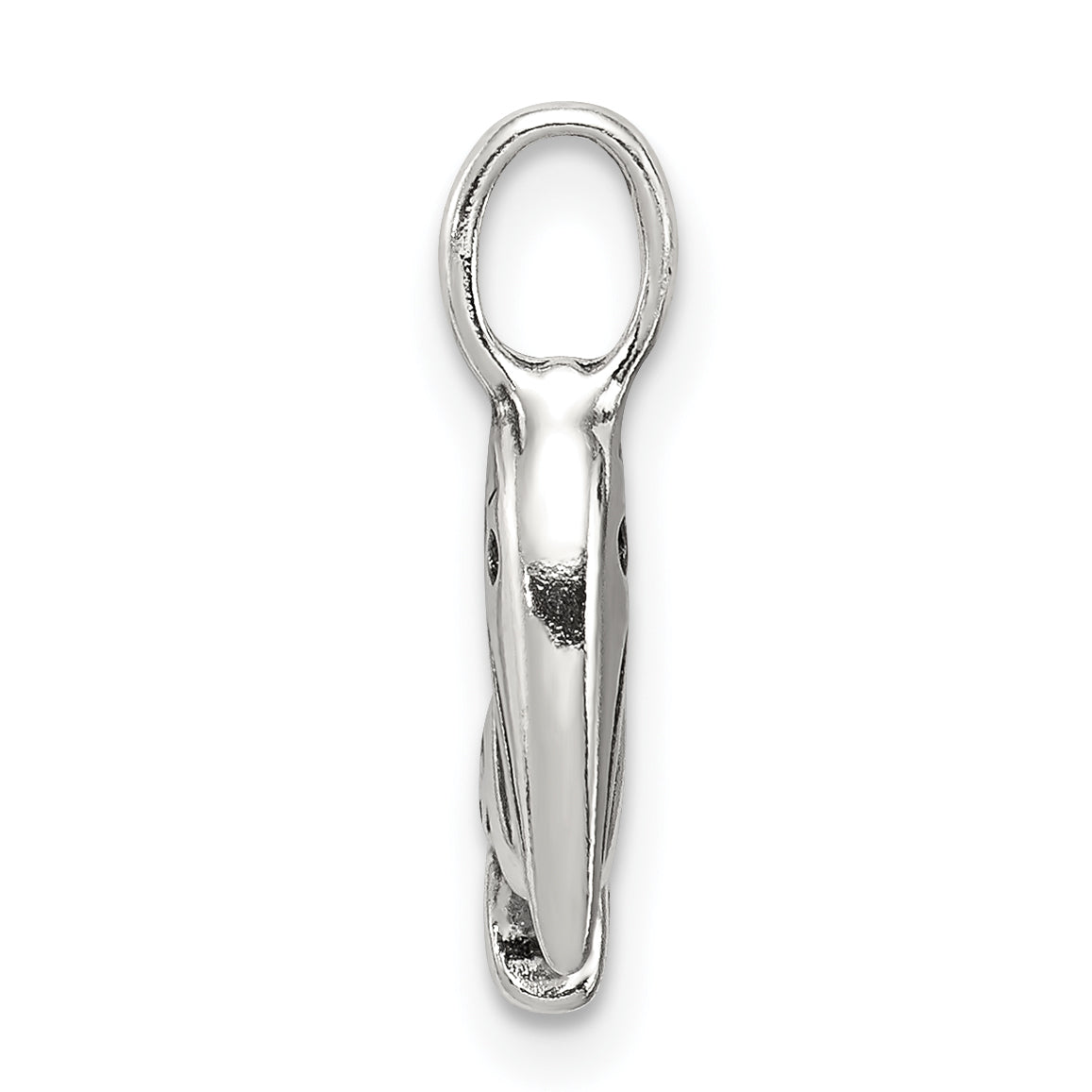 Sterling Silver 925 Pelican Pendant with Antiqued Cast Design