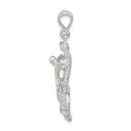 Sophia Jewelers Sterling Silver Mariner Cross Pendant in Polished Finish