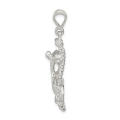 Sophia Jewelers Sterling Silver Mariner Cross Pendant in Polished Finish