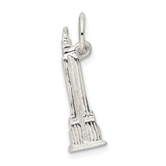 Sterling Silver 925 Empire State Building Charm Solid Casted Pendant