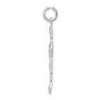 Sophia Jewelers 925 Sterling Silver Crucifix Pendant with Polished Anti-Tarnish Finish