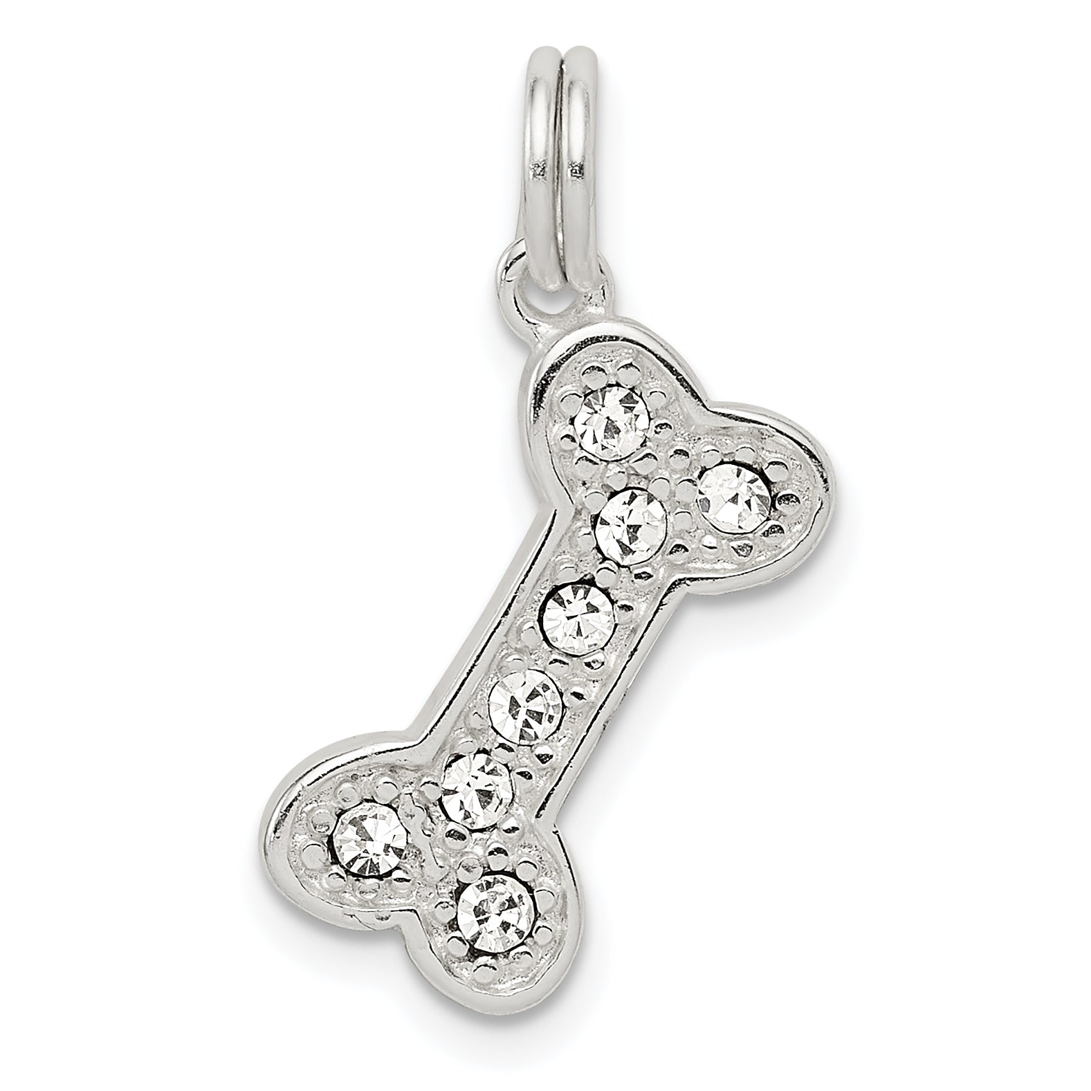 Sterling Silver Dog Bone Charm Main image