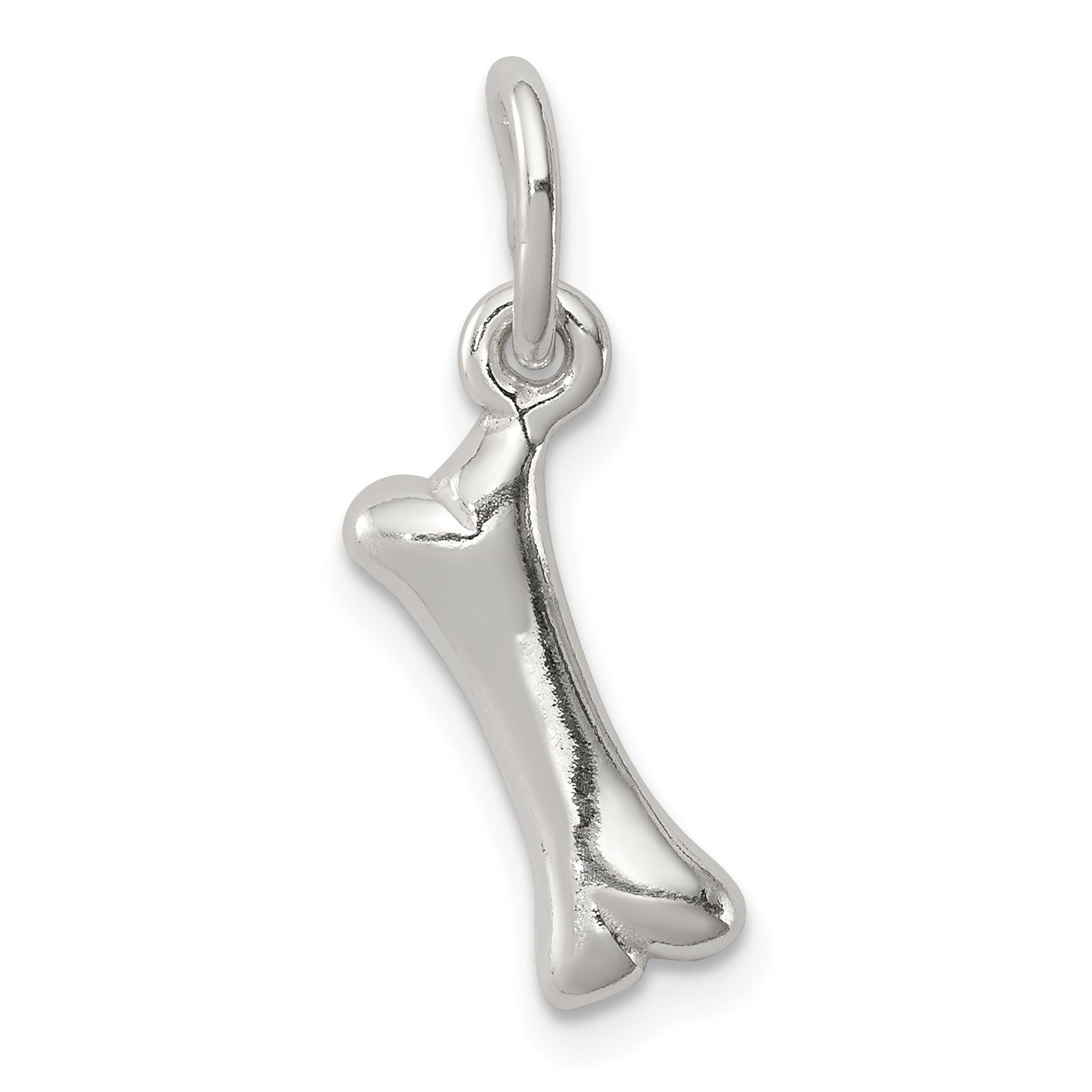 Sterling Silver Polished Bone Charm Main image