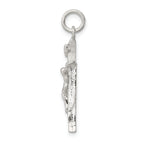 INRI Crucifix Pendant in Sterling Silver