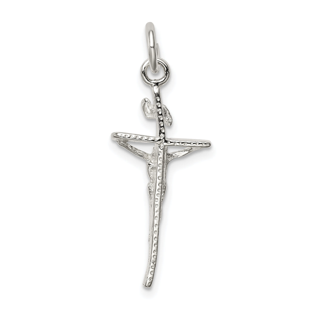 INRI Crucifix Pendant in Sterling Silver