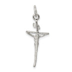 INRI Crucifix Pendant in Sterling Silver