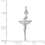INRI Crucifix Pendant in Sterling Silver