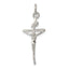 Sterling Silver INRI Crucifix Pendant