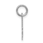 Sophia Jewelers Sterling Silver Initial A Charm with Rhodium Elegance
