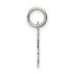 Sophia Jewelers 925 Rhodium-Plated Sterling Silver Initial B Charm