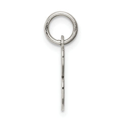 Sophia Jewelers 925 Rhodium-Plated Sterling Silver Initial B Charm