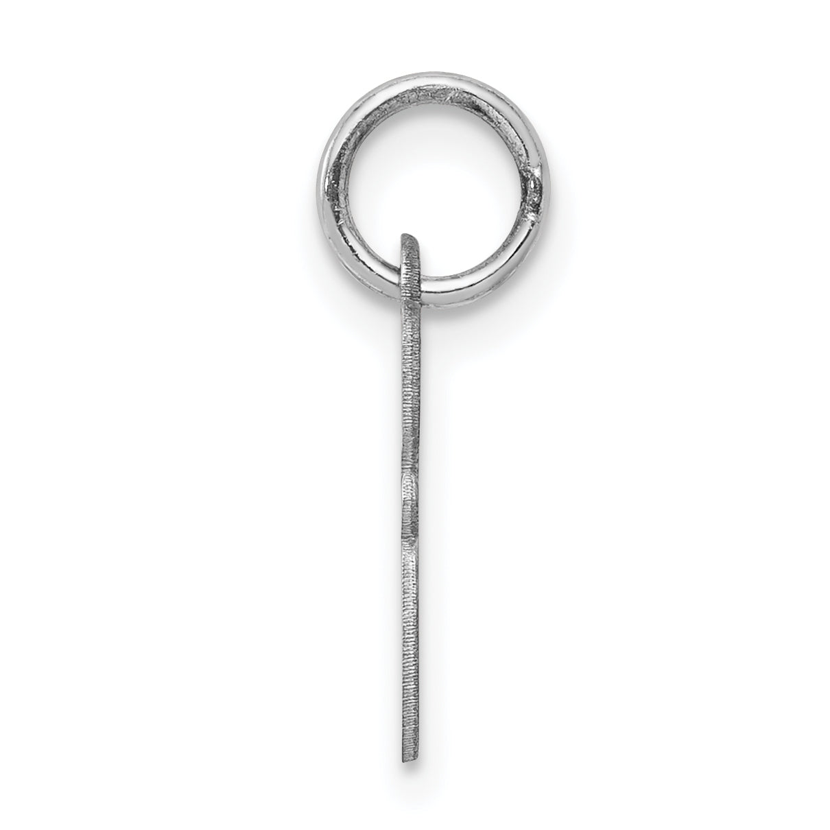 Sophia Jewelers Sterling Silver Rhodium-plated G Initial Charm Secondary image