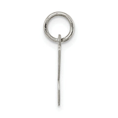 Sophia Jewelers 925 Sterling Silver Rhodium-Plated Initial K Charm