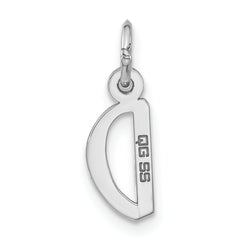 Sophia Jewelers Sterling Silver Polished Unisex Initial D Charm