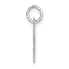 Sophia Jewelers Sterling Silver Polished Initial H Charm Unisex