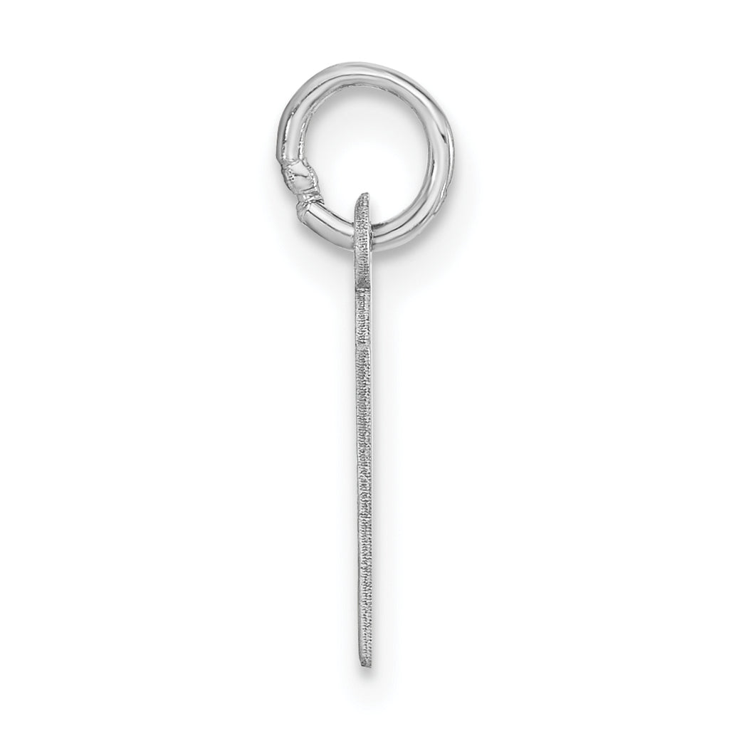 Sophia Jewelers 925 Sterling Silver Initial K Charm Polished Unisex