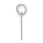 Sophia Jewelers 925 Sterling Silver Initial K Charm Polished Unisex