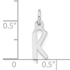 Sophia Jewelers 925 Sterling Silver Initial K Charm Polished Unisex