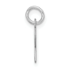 Sophia Jewelers Sterling Silver 925 Polished Unisex Initial R Charm