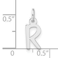 Sophia Jewelers Sterling Silver 925 Polished Unisex Initial R Charm