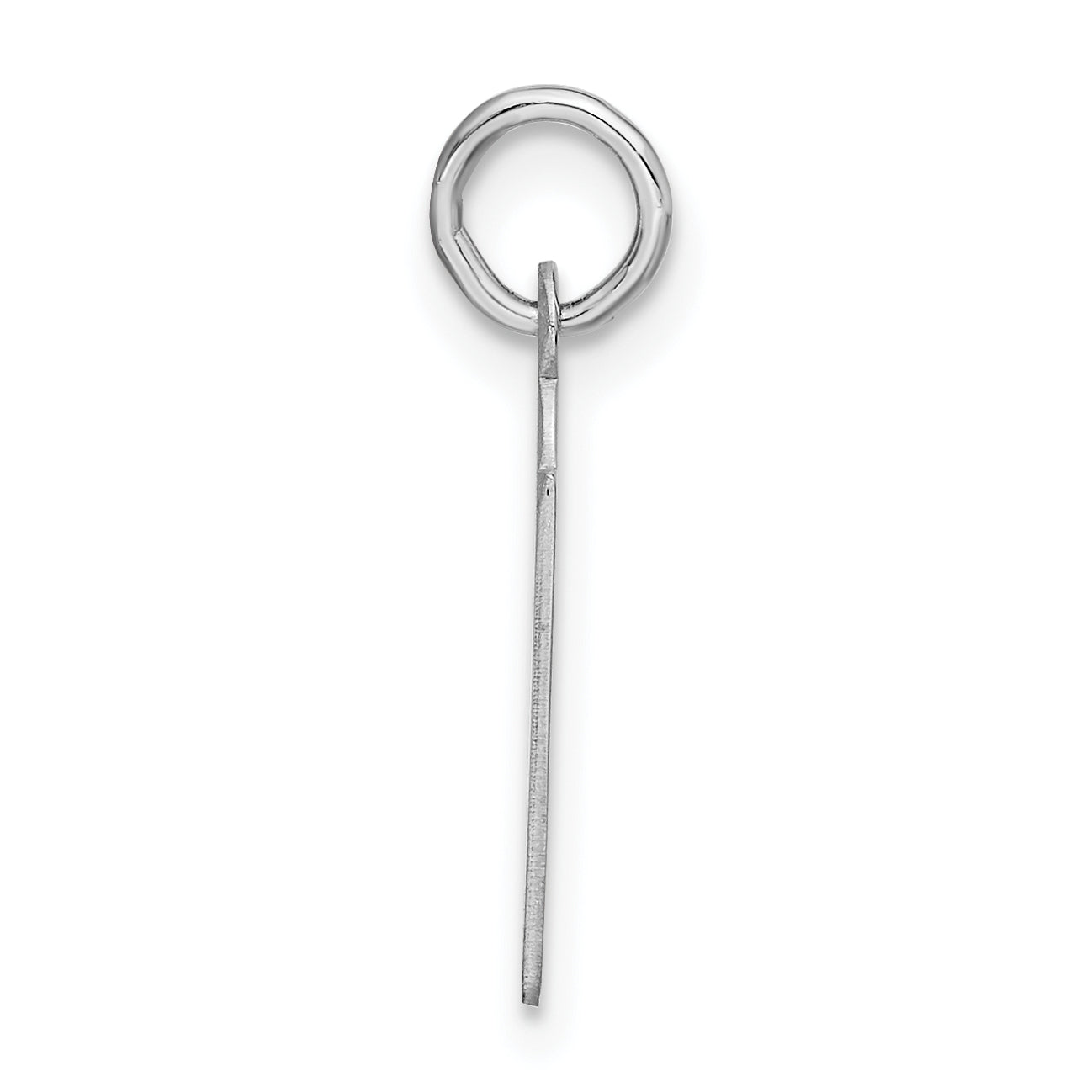 Sophia Jewelers Sterling Silver 925 Polished Unisex K Charm Pendant Secondary image