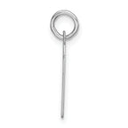 Sophia Jewelers Sterling Silver 925 Polished Unisex K Charm Pendant