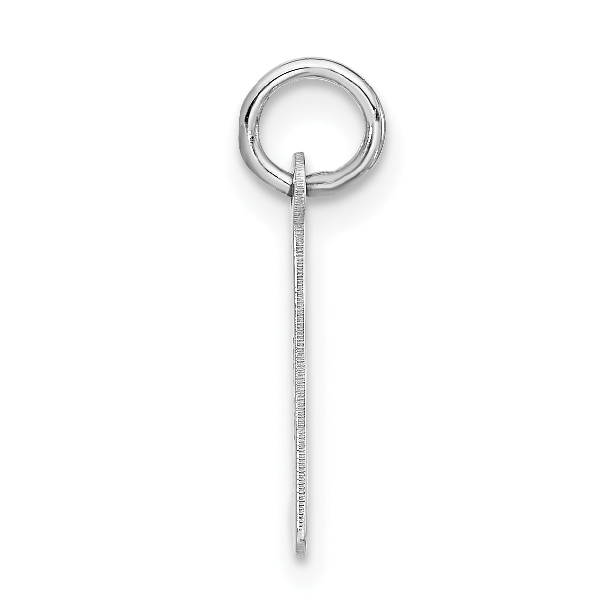 Sophia Jewelers Polished Sterling Silver 925 Unisex Initial L Charm