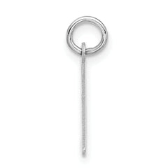 Sophia Jewelers Polished Sterling Silver 925 Unisex Initial L Charm