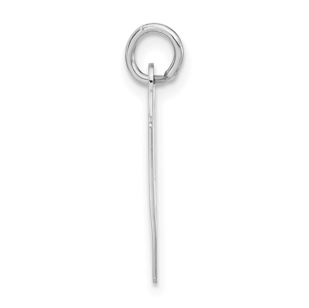 Sophia Jewelers 925 Sterling Silver Unisex Polished Initial H Charm