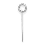 Sophia Jewelers 925 Sterling Silver Unisex Polished Initial H Charm