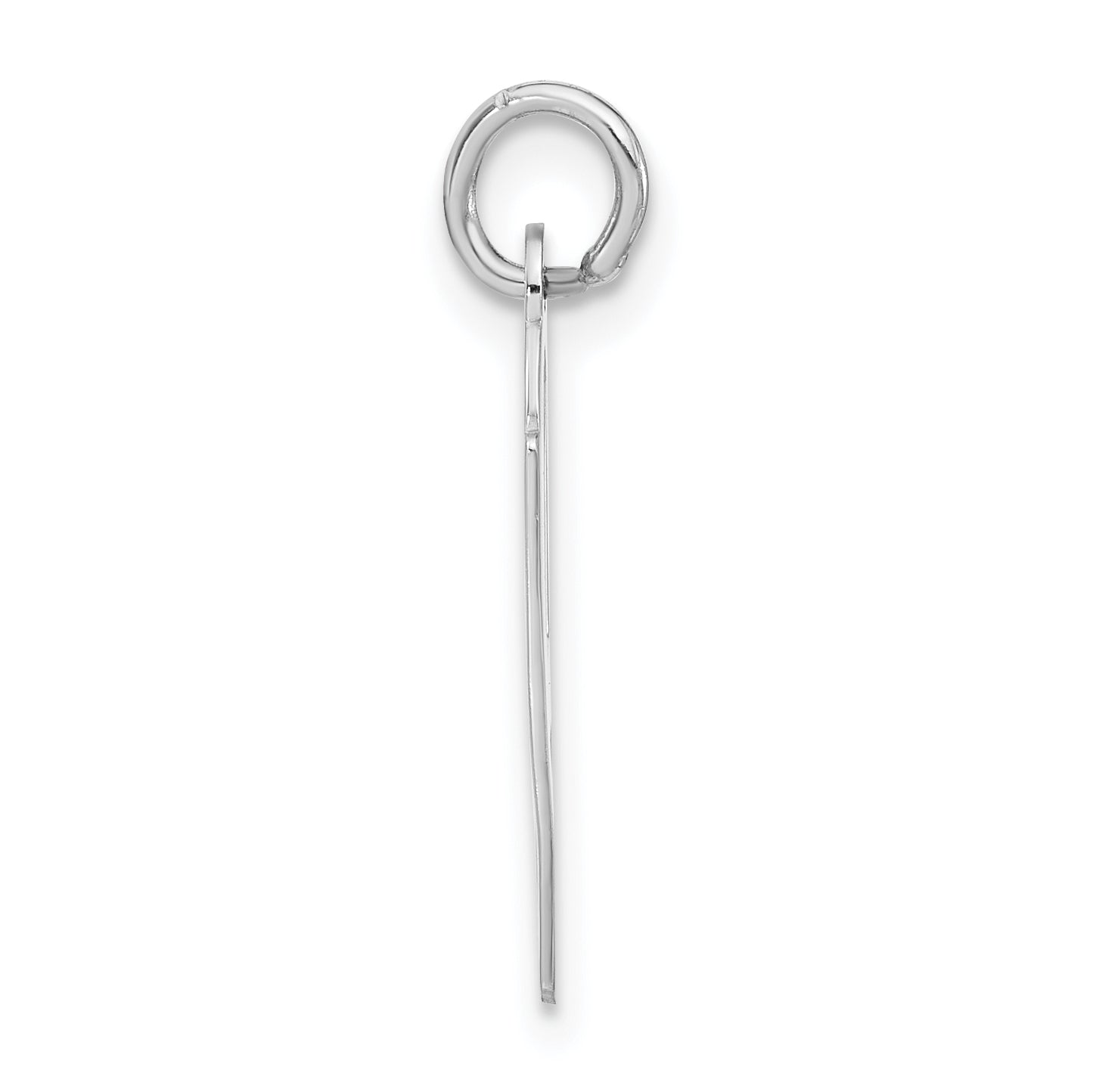 Sophia Jewelers 925 Sterling Silver Unisex Polished Initial H Charm