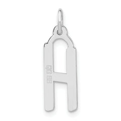 Sophia Jewelers 925 Sterling Silver Unisex Polished Initial H Charm