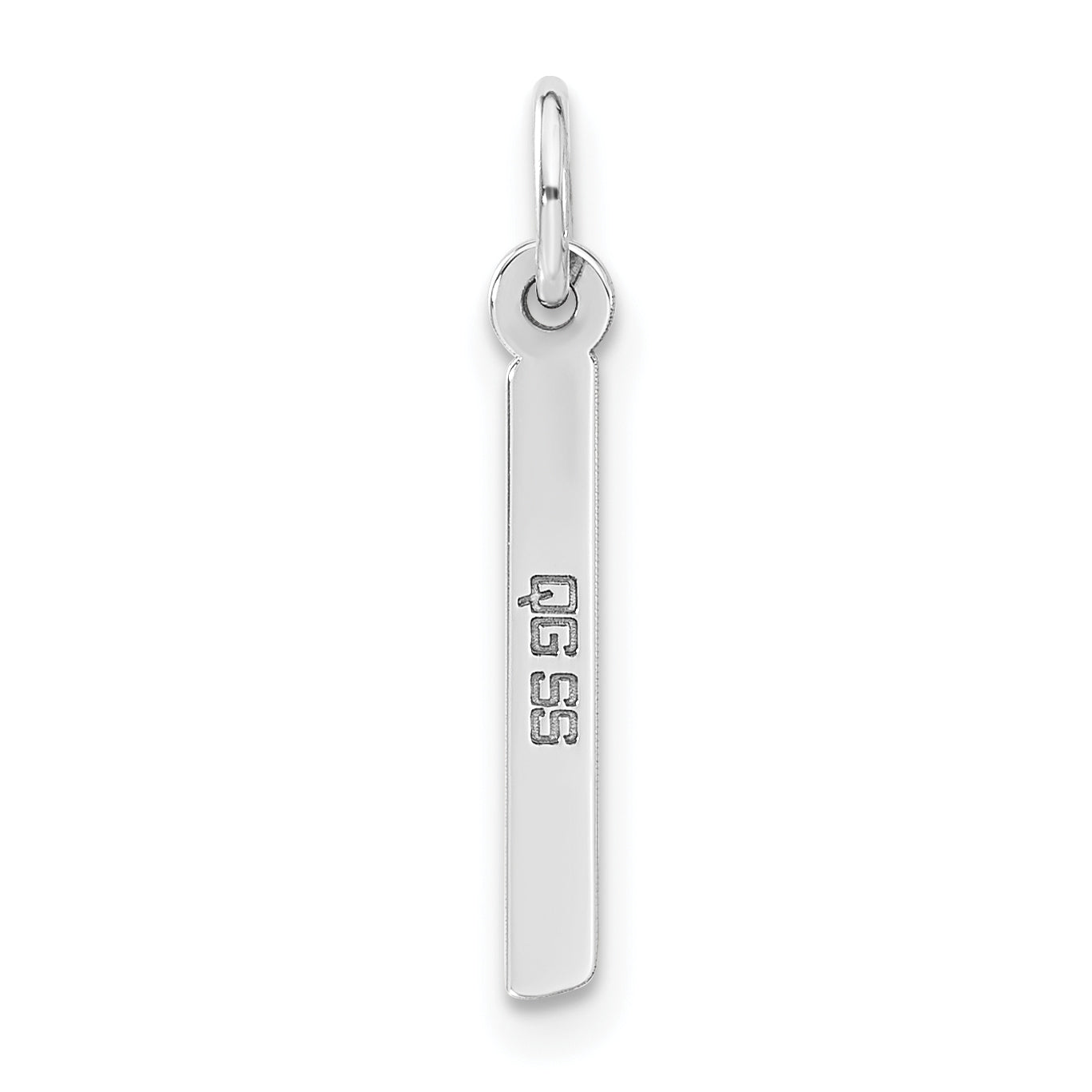 Sophia Jewelers Sterling Silver 925 Polished Initial I Unisex Charm