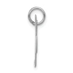Sophia Jewelers Sterling Silver Script Initial K Charm