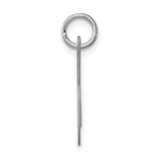 Sophia Jewelers Sterling Silver Fancy Script K Initial Charm