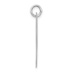 Sophia Jewelers Sterling Silver Initial Y Charm with Rhodium Plating