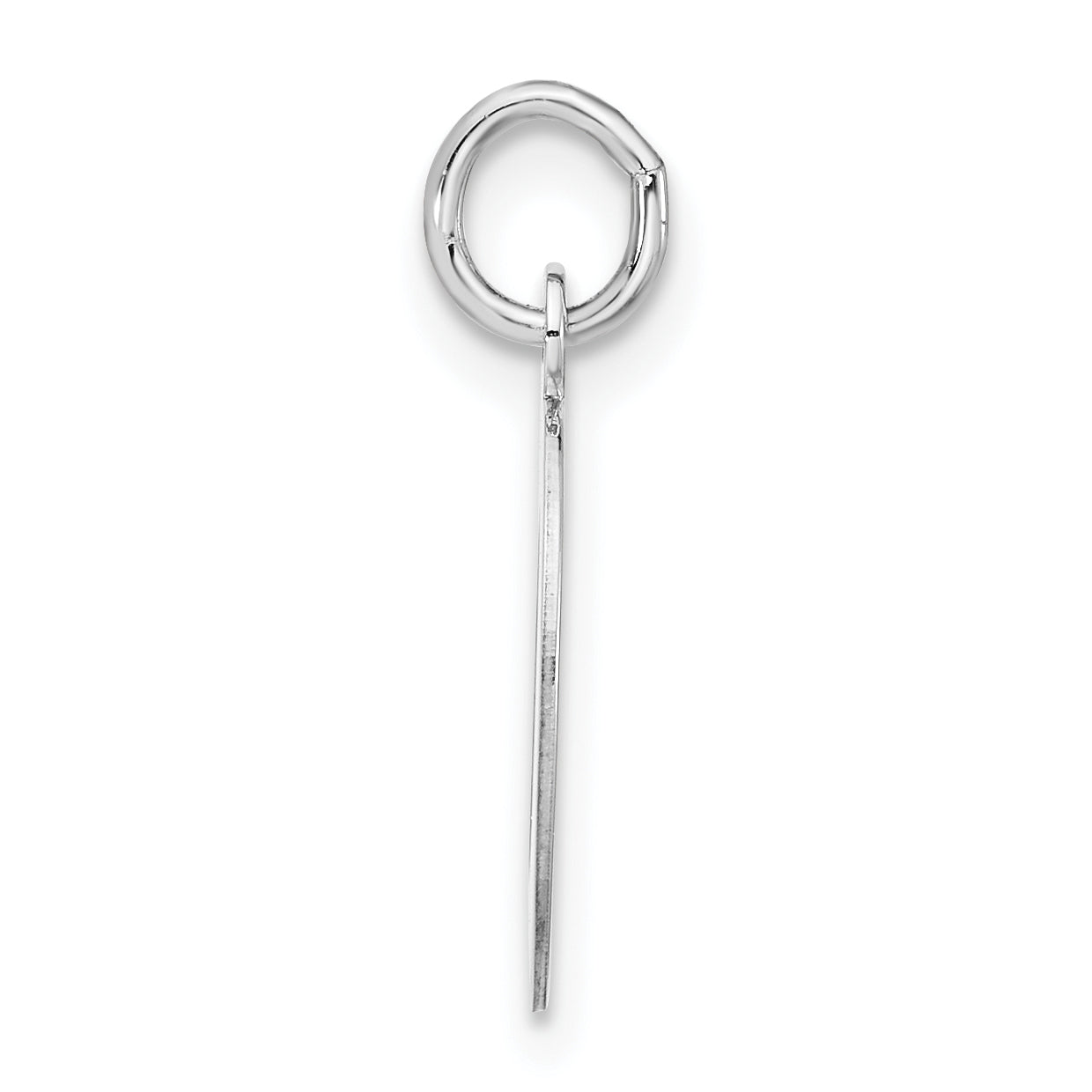 Sophia Jewelers Sterling Silver 925 Initial D Polished Unisex Charm Secondary image