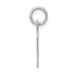 Sophia Jewelers Sterling Silver Initial L Charm with Rhodium Elegance