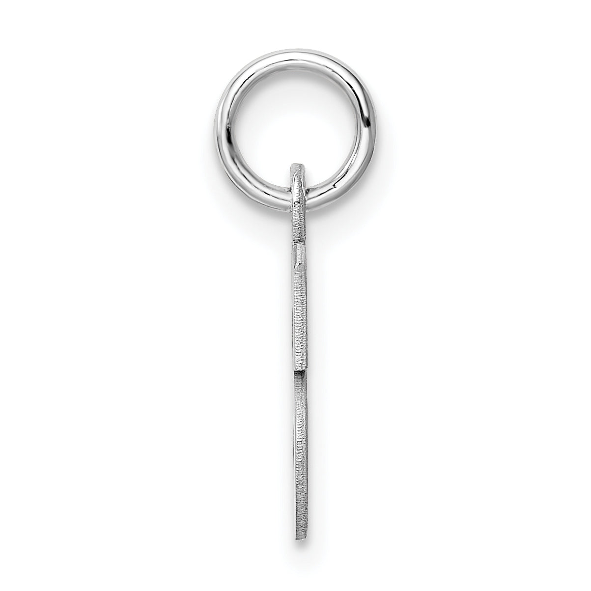 Sophia Jewelers Sterling Silver Rhodium-Plated Initial S Charm