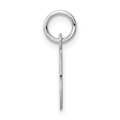 Sophia Jewelers Sterling Silver Rhodium-Plated Initial S Charm