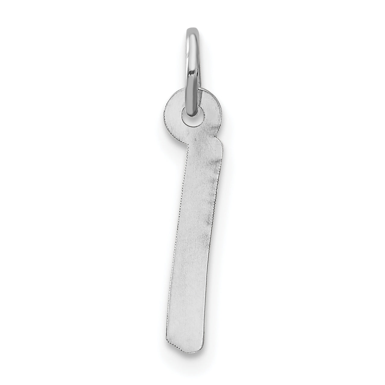 Sterling Silver Medium Initial I Charm Main image