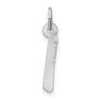 Sterling Silver Medium Initial I Charm