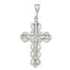 Sterling Silver Diamond-Cut Crucifix Pendant