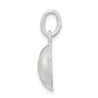 Sophia Jewelers Sterling Silver Soccer Ball Charm with Polished Finish