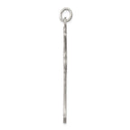 Sterling Silver 925 Cross Pendant with Antiqued Finish Elegant Design